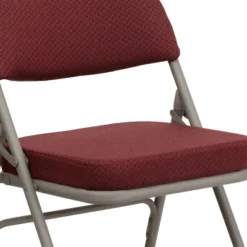 Flash Furniture 2 Pack HERCULES Series Premium Curved Triple Braced & Double Hinged Fabric Upholstered Metal Folding Chair 17 Flash Furniture 2 Pack HERCULES Series Premium Curved Triple Braced & Double Hinged Fabric Upholstered Metal Folding Chair -Flash Furniture GUEST 2db240a2 01cc 4a2d aa31 71c9e4e90c48