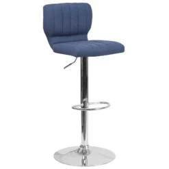 Flash Furniture Contemporary Vinyl Adjustable Height Barstool With Vertical Stitch Back And Chrome Base 28 Flash Furniture Contemporary Vinyl Adjustable Height Barstool With Vertical Stitch Back And Chrome Base -Flash Furniture GUEST 2f5e0792 307c 45c5 ad64 db6a9b2118d1