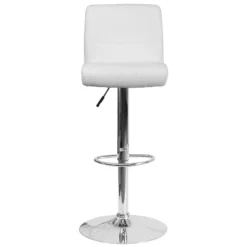 Flash Furniture Contemporary Vinyl Adjustable Height Barstool With Rolled Seat And Chrome Base 24 Flash Furniture Contemporary Vinyl Adjustable Height Barstool With Rolled Seat And Chrome Base -Flash Furniture GUEST 30a7b8e6 0549 4226 a7f3 add682725e4f