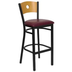 Flash Furniture Wood Circle Back Black Metal Restaurant Barstool 14 Flash Furniture Wood Circle Back Black Metal Restaurant Barstool -Flash Furniture GUEST 3446e447 279c 45bb b632 85e50eafb2c4