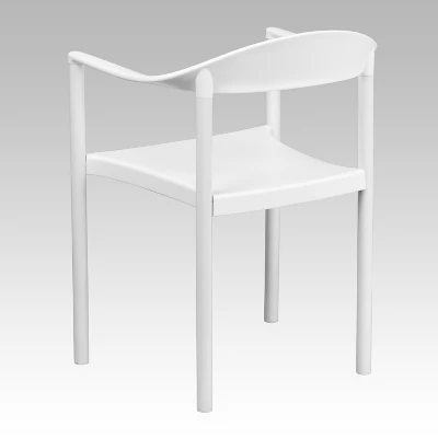 Flash Furniture HERCULES Series 1000 Lb. Capacity Plastic Cafe Stack Chair 6 Flash Furniture HERCULES Series 1000 Lb. Capacity Plastic Cafe Stack Chair - Image 6