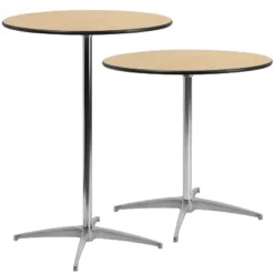 Flash Furniture Lars 30'' Round Wood Cocktail Table With 30'' And 42'' Columns - Set Of 5 11 Flash Furniture Lars 30'' Round Wood Cocktail Table With 30'' And 42'' Columns - Set Of 5 -Flash Furniture GUEST 347596af b62b 46d6 848e bff035563e0a