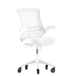 Flash Furniture Kelista Mid-Back Swivel Ergonomic Task Office Chair With Flip-Up Arms And Transparent Roller Wheels 25 Flash Furniture Kelista Mid-Back Swivel Ergonomic Task Office Chair With Flip-Up Arms And Transparent Roller Wheels -Flash Furniture GUEST 349757b0 abfe 4ff0 b093 6e944c0ef42a