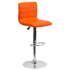Flash Furniture Modern Vinyl Adjustable Height Barstool With Horizontal Stitch Back 36 Flash Furniture Modern Vinyl Adjustable Height Barstool With Horizontal Stitch Back -Flash Furniture GUEST 34ca6657 18b5 4975 8b14 35cab7be758b