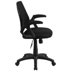 Flash Furniture Mid-Back Designer Black Mesh Swivel Task Office Chair With Open Arms 15 Flash Furniture Mid-Back Designer Black Mesh Swivel Task Office Chair With Open Arms -Flash Furniture GUEST 359de9d7 37c2 4d02 a16b e9db4b93a57b