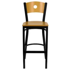 Flash Furniture Wood Circle Back Black Metal Restaurant Barstool 11 Flash Furniture Wood Circle Back Black Metal Restaurant Barstool -Flash Furniture GUEST 35c7fa46 9468 414e 8a18 ae4fd73c464d