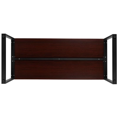 Flash Furniture Modern Commercial Grade Desk Industrial Style Computer Desk Sturdy Home Office Desk - 55" Length 12 Flash Furniture Modern Commercial Grade Desk Industrial Style Computer Desk Sturdy Home Office Desk - 55" Length - Image 12