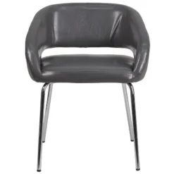 Flash Furniture Fusion Series Contemporary LeatherSoft Side Reception Chair With Chrome Legs 23 Flash Furniture Fusion Series Contemporary LeatherSoft Side Reception Chair With Chrome Legs -Flash Furniture GUEST 36687bbe 1328 4bcf 9c2d 8bfddd0e7775