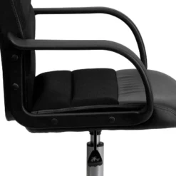 Swivel Task Chair Black Leather/Mesh - Flash Furniture 21 Swivel Task Chair Black Leather/Mesh - Flash Furniture -Flash Furniture GUEST 37f6c8d5 258f 4e04 85d7 8a3dec12b8cd