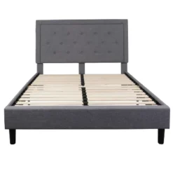 Flash Furniture Roxbury Tufted Upholstered Platform Bed With 10 Inch CertiPUR-US Certified Foam And Pocket Spring Mattress 17 Flash Furniture Roxbury Tufted Upholstered Platform Bed With 10 Inch CertiPUR-US Certified Foam And Pocket Spring Mattress -Flash Furniture GUEST 38758857 935f 4722 b060 9a7844850e62