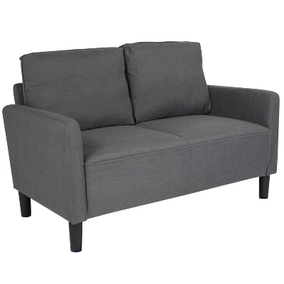 Flash Furniture Washington Park Upholstered Loveseat 4 Flash Furniture Washington Park Upholstered Loveseat - Image 4