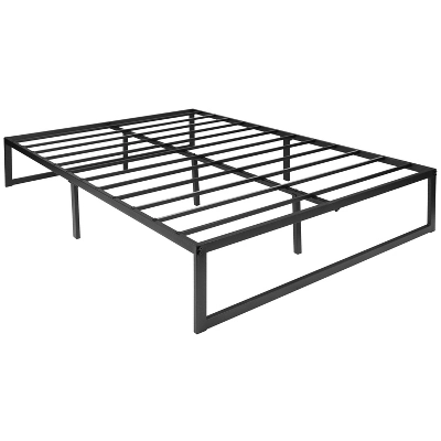 Flash Furniture 14 Inch Metal Platform Bed Frame With 10 Inch Pocket Spring Mattress In A Box (No Box Spring Required) 1 Flash Furniture 14 Inch Metal Platform Bed Frame With 10 Inch Pocket Spring Mattress In A Box (No Box Spring Required)