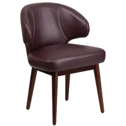 Flash Furniture Comfort Back Series Side Reception Chair With Walnut Legs 22 Flash Furniture Comfort Back Series Side Reception Chair With Walnut Legs -Flash Furniture GUEST 3bfffdf1 37fd 48e8 af40 f4798664eeec