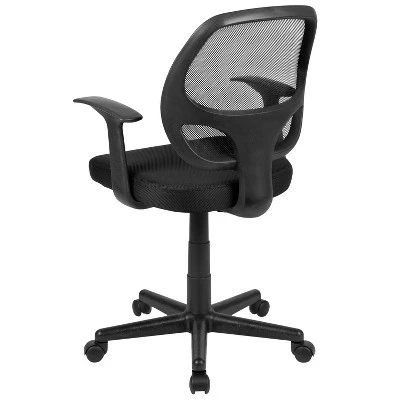 Flash Furniture Flash Fundamentals Mid-Back Mesh Swivel Ergonomic Task Office Chair With Arms 10 Flash Furniture Flash Fundamentals Mid-Back Mesh Swivel Ergonomic Task Office Chair With Arms - Image 10