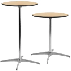 Flash Furniture 24'' Round Wood Cocktail Table With 30'' And 42'' Columns 13 Flash Furniture 24'' Round Wood Cocktail Table With 30'' And 42'' Columns -Flash Furniture GUEST 3cd5429c 4530 49f1 bd6c 8b4db916ac59
