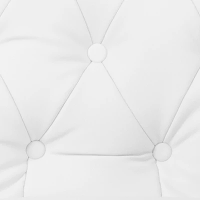 Flash Furniture High Back Traditional Tufted White LeatherSoft Multifunction Executive Swivel Ergonomic Office Chair With Arms 9 Flash Furniture High Back Traditional Tufted White LeatherSoft Multifunction Executive Swivel Ergonomic Office Chair With Arms - Image 9