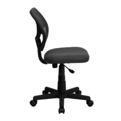 Flash Furniture Low Back Gray Mesh Swivel Task Office Chair With Curved Square Back 15 Flash Furniture Low Back Gray Mesh Swivel Task Office Chair With Curved Square Back -Flash Furniture GUEST 3e1cb08f a092 43b1 85ca 926b2da0ecea