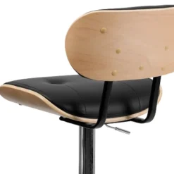 Flash Furniture Bentwood Adjustable Height Barstool With Button Tufted Vinyl Upholstery 15 Flash Furniture Bentwood Adjustable Height Barstool With Button Tufted Vinyl Upholstery -Flash Furniture GUEST 4040578b 378c 41bc a3b7 b10bcba8143a