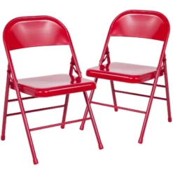 Flash Furniture 2 Pack HERCULES Series Triple Braced & Double Hinged Metal Folding Chair 21 Flash Furniture 2 Pack HERCULES Series Triple Braced & Double Hinged Metal Folding Chair -Flash Furniture GUEST 406da09e 8d0d 4423 83c1 8e9dfedea367