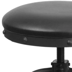 Flash Furniture 24'' Counter Height Stool With Swivel Lift Black LeatherSoft Seat 14 Flash Furniture 24'' Counter Height Stool With Swivel Lift Black LeatherSoft Seat -Flash Furniture GUEST 418fbe2c 93f8 4f37 ac9e 85c5c58867a9