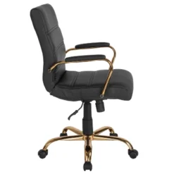 Flash Furniture Mid-Back Executive Swivel Office Chair With Metal Frame And Arms 24 Flash Furniture Mid-Back Executive Swivel Office Chair With Metal Frame And Arms -Flash Furniture GUEST 43c8226b be63 4de5 ba28 fabdce562b57