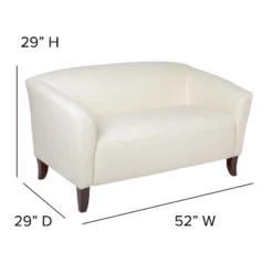 Flash Furniture HERCULES Imperial Series LeatherSoft Loveseat With Cherry Wood Feet 15 Flash Furniture HERCULES Imperial Series LeatherSoft Loveseat With Cherry Wood Feet -Flash Furniture GUEST 43f1d824 1e35 43e1 a554 05b22f8da2bd
