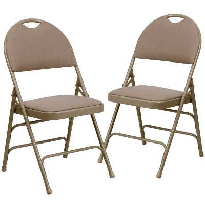 Flash Furniture 2 Pack HERCULES Series Extra Large Ultra-Premium Triple Braced Metal Folding Chair With Easy-Carry Handle 16 Flash Furniture 2 Pack HERCULES Series Extra Large Ultra-Premium Triple Braced Metal Folding Chair With Easy-Carry Handle - Image 16