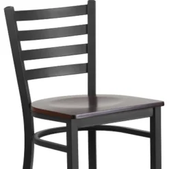 Flash Furniture Black Ladder Back Metal Restaurant Barstool 16 Flash Furniture Black Ladder Back Metal Restaurant Barstool -Flash Furniture GUEST 4d22fabe 444c 48e6 a5c6 d7ee5a0bdef8