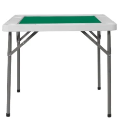 Flash Furniture 34.5" Square 4-Player Folding Card Game Table With Green Playing Surface And Cup Holders 16 Flash Furniture 34.5" Square 4-Player Folding Card Game Table With Green Playing Surface And Cup Holders -Flash Furniture GUEST 4d67a89c 1b41 40ab ab68 84702a716c8a
