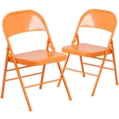 Flash Furniture 2 Pack HERCULES COLORBURST Series Triple Braced & Double Hinged Metal Folding Chair 31 Flash Furniture 2 Pack HERCULES COLORBURST Series Triple Braced & Double Hinged Metal Folding Chair -Flash Furniture GUEST 4fe34bfa 85a0 4829 8e1e f2d9c5cb5ced