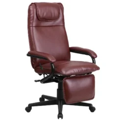 Flash Furniture High Back LeatherSoft Executive Reclining Ergonomic Swivel Office Chair With Arms -Flash Furniture GUEST 50059c78 55f4 4d28 9a9f f0760f8eeec5