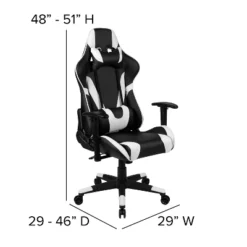 Flash Furniture Gaming Desk And Reclining Gaming Chair Set With Cup Holder, Headphone Hook & 2 Wire Management Holes 18 Flash Furniture Gaming Desk And Reclining Gaming Chair Set With Cup Holder, Headphone Hook & 2 Wire Management Holes -Flash Furniture GUEST 51cbffdc e330 46dd 931a 79dec10369f4