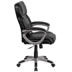 Flash Furniture Mid-Back LeatherSoftSoft Executive Swivel Office Chair With Padded Arms 16 Flash Furniture Mid-Back LeatherSoftSoft Executive Swivel Office Chair With Padded Arms -Flash Furniture GUEST 53253b94 5eea 407d b045 88488bf37f1f