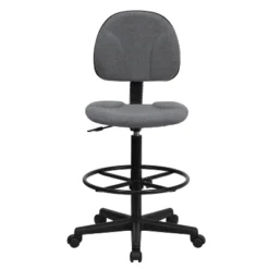 Ergonomic Drafting Chair Adjustable Gray - Flash Furniture 5 Ergonomic Drafting Chair Adjustable Gray - Flash Furniture -Flash Furniture GUEST 53a4abbe e6ee 4192 8bee 7bf712021128