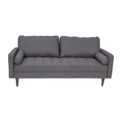 Flash Furniture Hudson Mid-Century Modern Sofa With Tufted Upholstery & Solid Wood Legs 23 Flash Furniture Hudson Mid-Century Modern Sofa With Tufted Upholstery & Solid Wood Legs -Flash Furniture GUEST 53e4bca2 6d5a 42a6 a10a 4b8b1c1ebe13