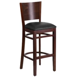Flash Furniture Solid Back Wooden Restaurant Barstool 12 Flash Furniture Solid Back Wooden Restaurant Barstool -Flash Furniture GUEST 57a9cdfc 2b41 476a 9a2d 64aebb756a21
