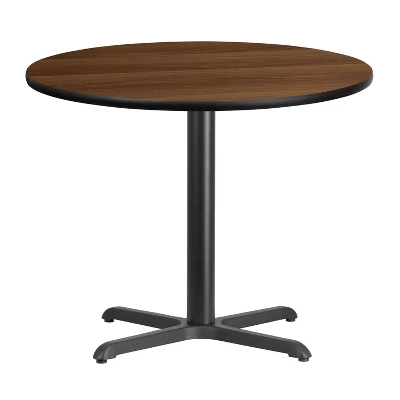 Flash Furniture 36'' Round Laminate Table Top With 30'' X 30'' Table Height Base 6 Flash Furniture 36'' Round Laminate Table Top With 30'' X 30'' Table Height Base - Image 6