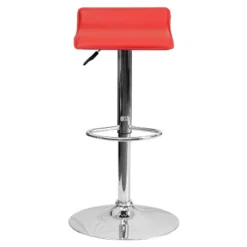 Flash Furniture Contemporary Vinyl Adjustable Height Barstool With Solid Wave Seat And Chrome Base 22 Flash Furniture Contemporary Vinyl Adjustable Height Barstool With Solid Wave Seat And Chrome Base -Flash Furniture GUEST 59dd80b2 d04a 4cff b0c3 e4161338cc6d