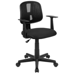 Flash Furniture Flash Fundamentals Mid-Back Mesh Swivel Task Office Chair With Pivot Back And Arms 27 Flash Furniture Flash Fundamentals Mid-Back Mesh Swivel Task Office Chair With Pivot Back And Arms -Flash Furniture GUEST 5a450ba8 2173 4c6d 8783 d958c32acbe1