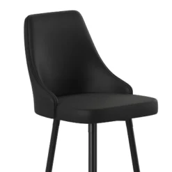 Flash Furniture Shelly Set Of 2 Commercial LeatherSoft Counter Height Bar Stools With Solid Black Metal Frames And Chrome Accented Feet And Footrests 18 Flash Furniture Shelly Set Of 2 Commercial LeatherSoft Counter Height Bar Stools With Solid Black Metal Frames And Chrome Accented Feet And Footrests -Flash Furniture GUEST 5a7481d8 094d 4737 a6ae 99a7d926469d