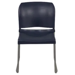 Flash Furniture HERCULES Series 880 Lb. Capacity Navy Full Back Contoured Stack Chair With Gray Powder Coated Sled Base 12 Flash Furniture HERCULES Series 880 Lb. Capacity Navy Full Back Contoured Stack Chair With Gray Powder Coated Sled Base -Flash Furniture GUEST 5b7de17a e795 42ba 8e55 8930ca4a525f