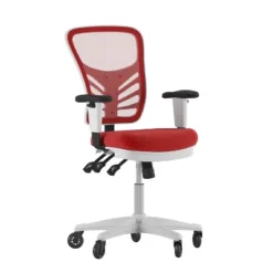 Flash Furniture Nicholas Mid-Back Multifunction Executive Swivel Ergonomic Office Chair With Adjustable Arms And Transparent Roller Wheels 30 Flash Furniture Nicholas Mid-Back Multifunction Executive Swivel Ergonomic Office Chair With Adjustable Arms And Transparent Roller Wheels -Flash Furniture GUEST 5cbf15df 5b7f 4013 bed2 85d8ae510a6b