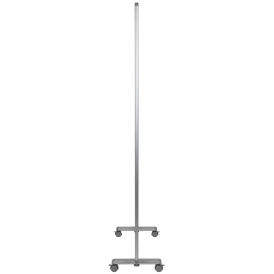 Flash Furniture Transparent Acrylic Mobile Partition With Lockable Casters, 72"H X 36"L 5 Flash Furniture Transparent Acrylic Mobile Partition With Lockable Casters, 72"H X 36"L - Image 5