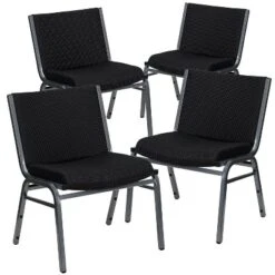 Flash Furniture 4 Pack HERCULES Series Big & Tall 1000 Lb. Rated Fabric Stack Chair 5 Flash Furniture 4 Pack HERCULES Series Big & Tall 1000 Lb. Rated Fabric Stack Chair -Flash Furniture GUEST 5dfe387d d154 4ea8 b213 97f1ddef9f97