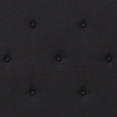 Flash Furniture Roxbury Twin Size Tufted Upholstered Platform Bed In Black Fabric 5 Flash Furniture Roxbury Twin Size Tufted Upholstered Platform Bed In Black Fabric - Image 5