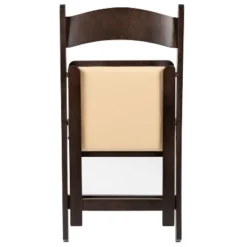 Flash Furniture HERCULES Series Chocolate Wood Folding Chair With Vinyl Padded Seat 18 Flash Furniture HERCULES Series Chocolate Wood Folding Chair With Vinyl Padded Seat -Flash Furniture GUEST 5f5c1371 29b5 4ebf 8919 c5551ed91bfd