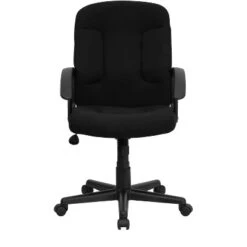 Mid-Back Black Fabric Executive Swivel Office Chair With Nylon Arms Black - Flash Furniture 7 Mid-Back Black Fabric Executive Swivel Office Chair With Nylon Arms Black - Flash Furniture -Flash Furniture GUEST 5fa97371 fc03 45e9 aa81 f98fdfd1e053