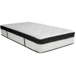 Flash Furniture 14 Inch Metal Platform Bed Frame With 12 Inch Memory Foam Pocket Spring Mattress In A Box (No Box Spring Required) 18 Flash Furniture 14 Inch Metal Platform Bed Frame With 12 Inch Memory Foam Pocket Spring Mattress In A Box (No Box Spring Required) -Flash Furniture GUEST 60d1a1f5 86eb 41f5 944c 8eb59260b41b