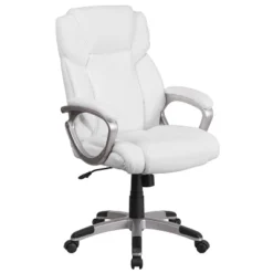 Flash Furniture Mid-Back LeatherSoftSoft Executive Swivel Office Chair With Padded Arms 19 Flash Furniture Mid-Back LeatherSoftSoft Executive Swivel Office Chair With Padded Arms -Flash Furniture GUEST 626ab92d 5df2 49e4 9b4e 358bc4618253