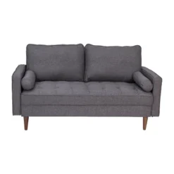 Flash Furniture Hudson Mid-Century Modern Loveseat Sofa With Tufted Upholstery & Solid Wood Legs 23 Flash Furniture Hudson Mid-Century Modern Loveseat Sofa With Tufted Upholstery & Solid Wood Legs -Flash Furniture GUEST 63c55fe2 f129 41f3 b8ae 0db46bc06295